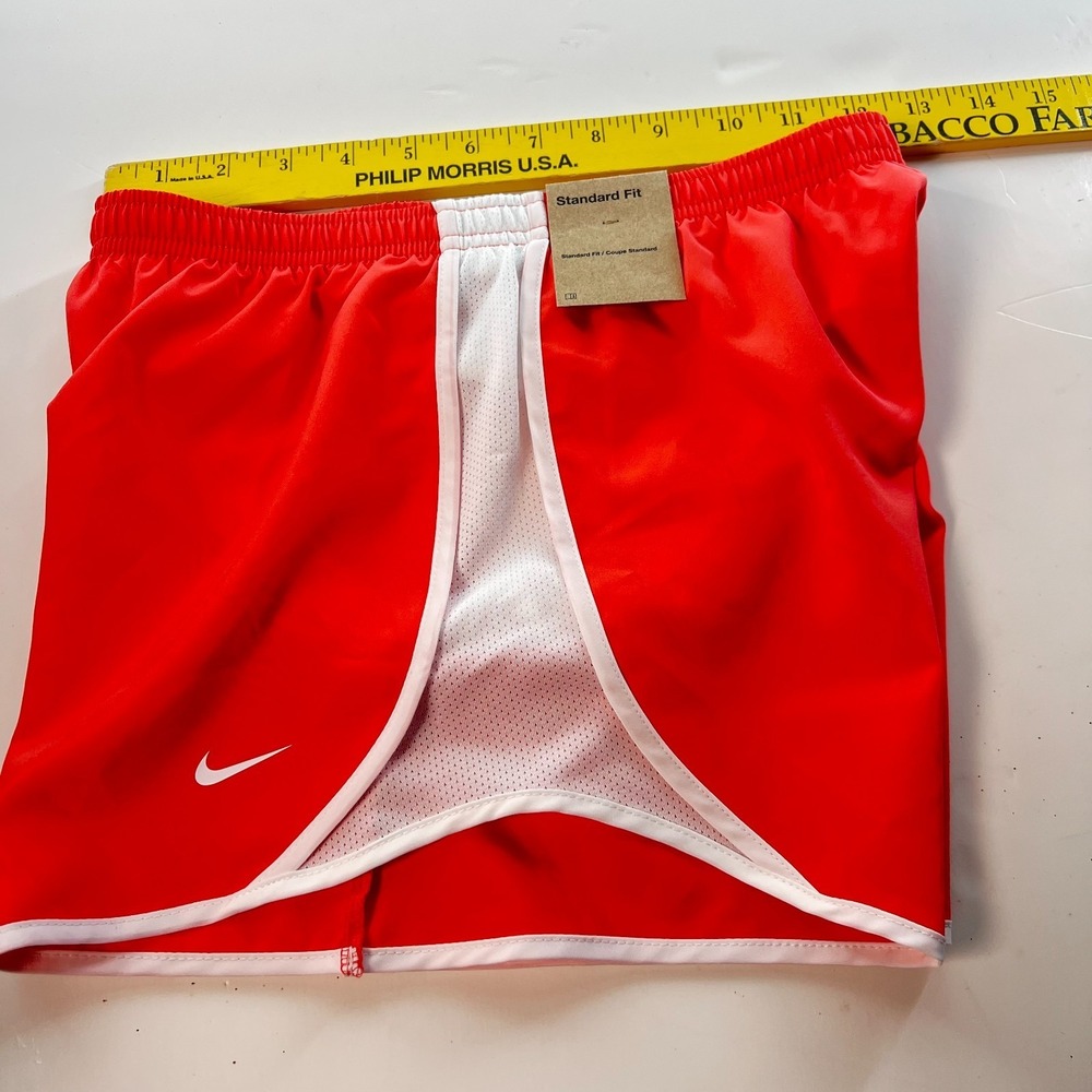 Nike Kids Shorts Size L Orange Running‎ Athletic Dri-Fit NWT Retail $25